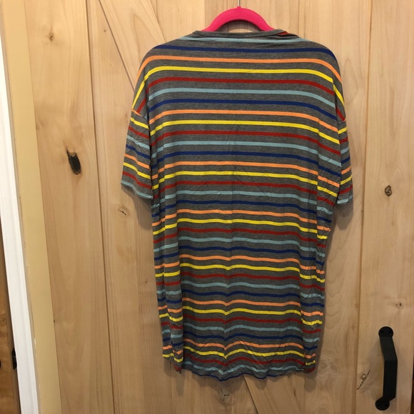LULAROE Irma Stripe Tee Shirt Size XXS - Picture 6 of 8